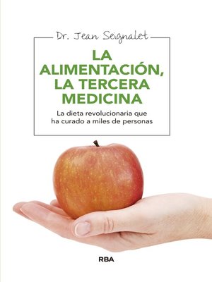 cover image of La alimentación, la tercera medicina